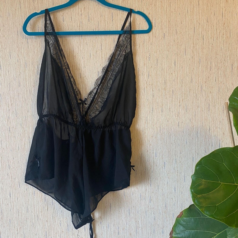 Sexy Romper with Lace Details